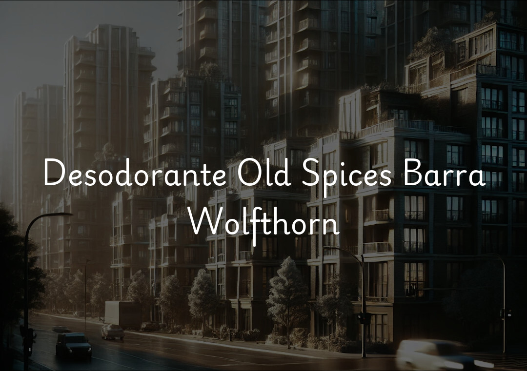 Desodorante Old Spices Barra Wolfthorn