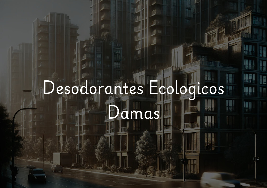 Desodorantes Ecologicos Damas