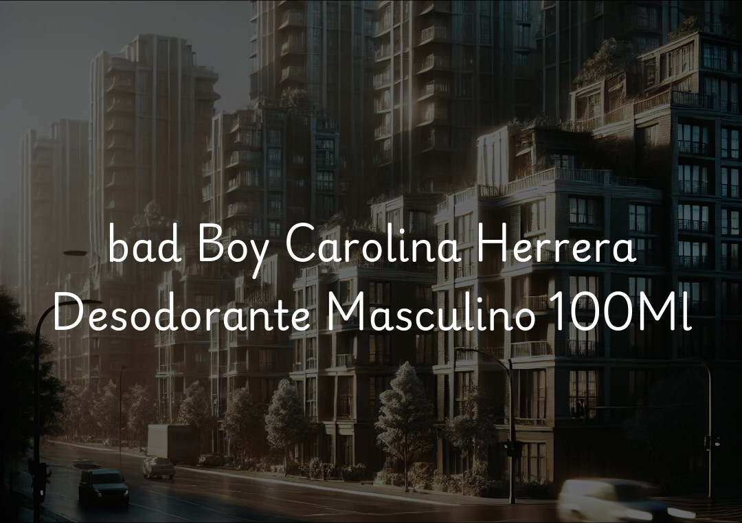 bad Boy Carolina Herrera   Desodorante Masculino 100Ml