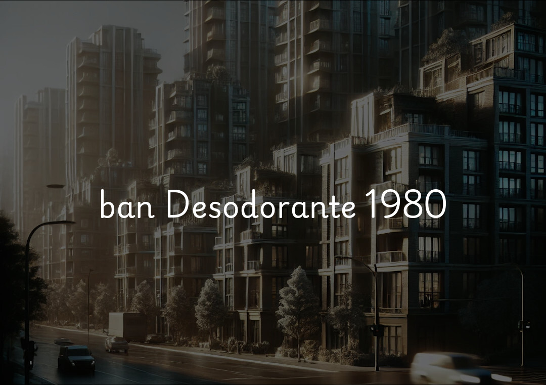 ban Desodorante 1980