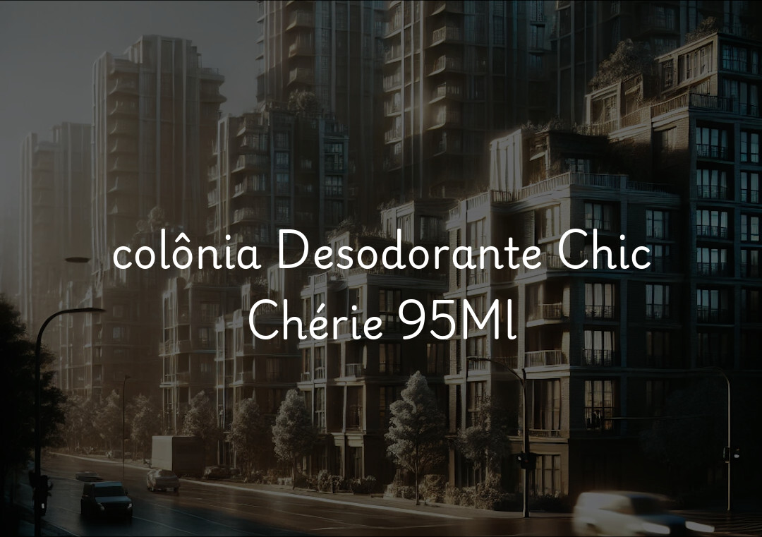 colônia Desodorante Chic Chérie 95Ml