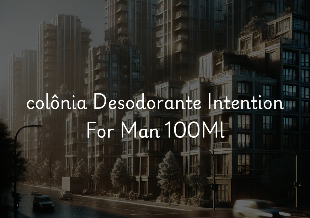 colônia Desodorante Intention For Man 100Ml