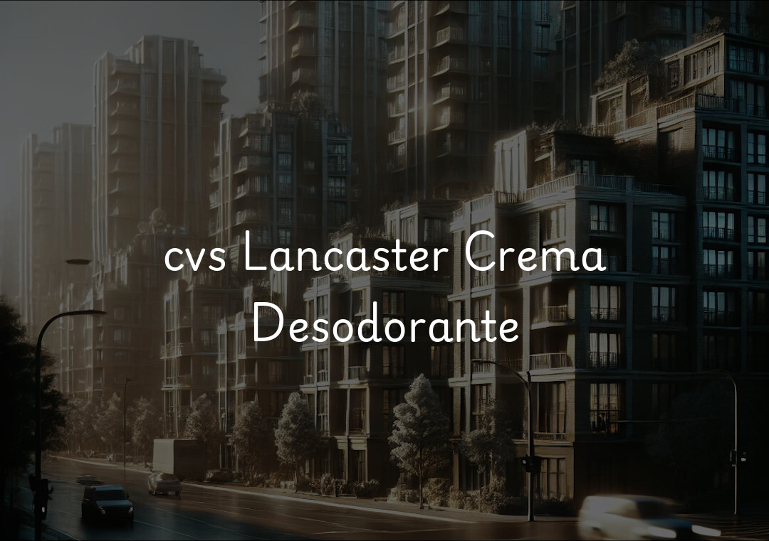 cvs Lancaster Crema Desodorante