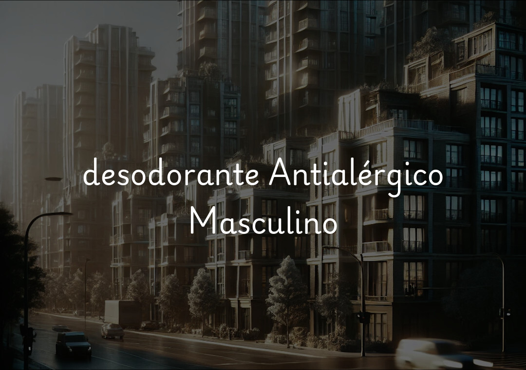 desodorante Antialérgico Masculino