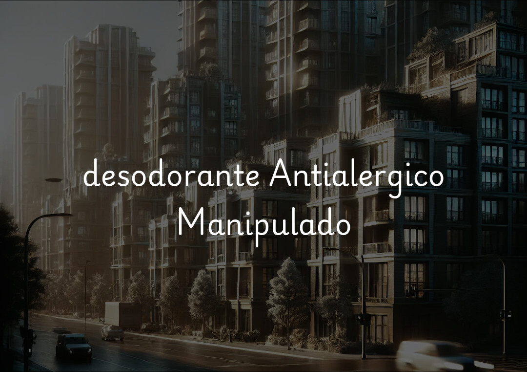 desodorante Antialergico Manipulado