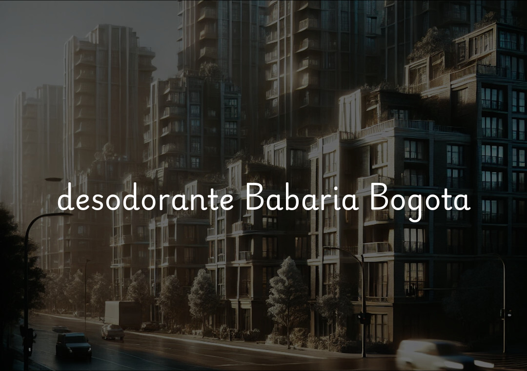 desodorante Babaria Bogota