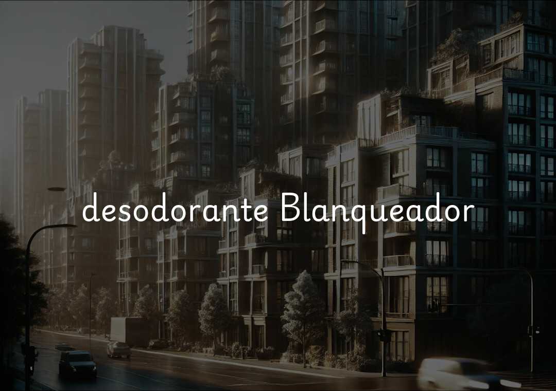 desodorante Blanqueador