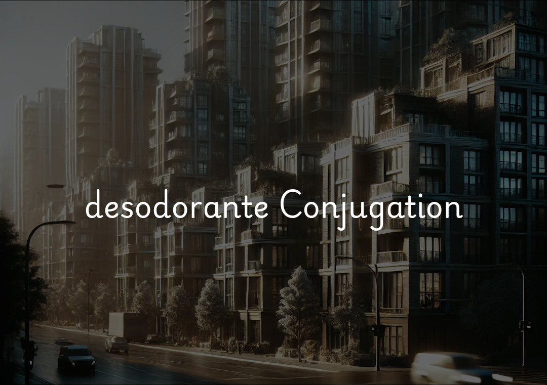 desodorante Conjugation