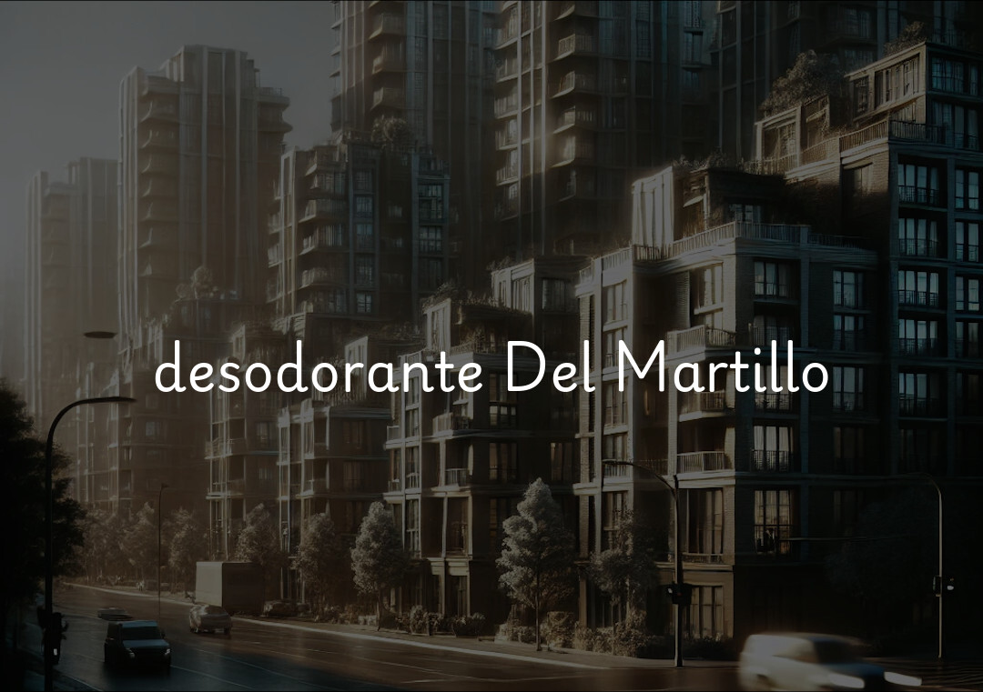 desodorante Del Martillo