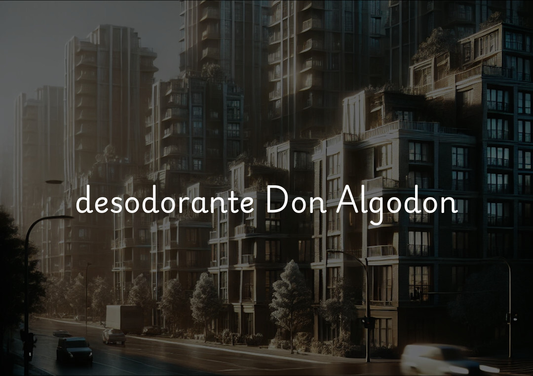 desodorante Don Algodon