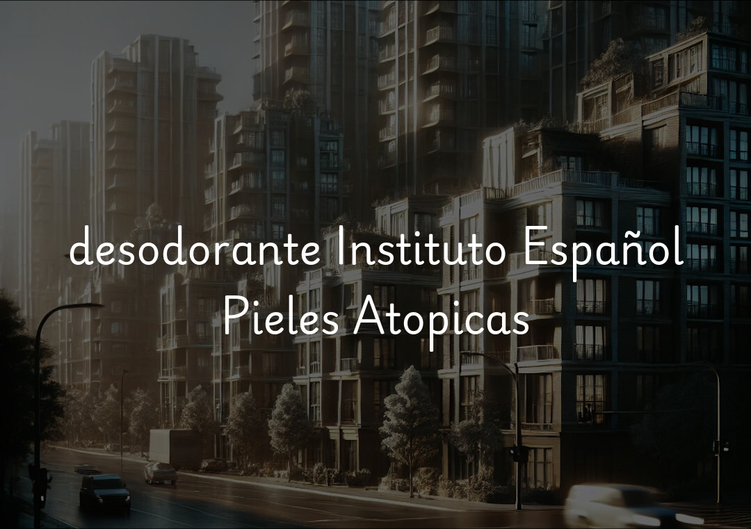 desodorante Instituto Español Pieles Atopicas