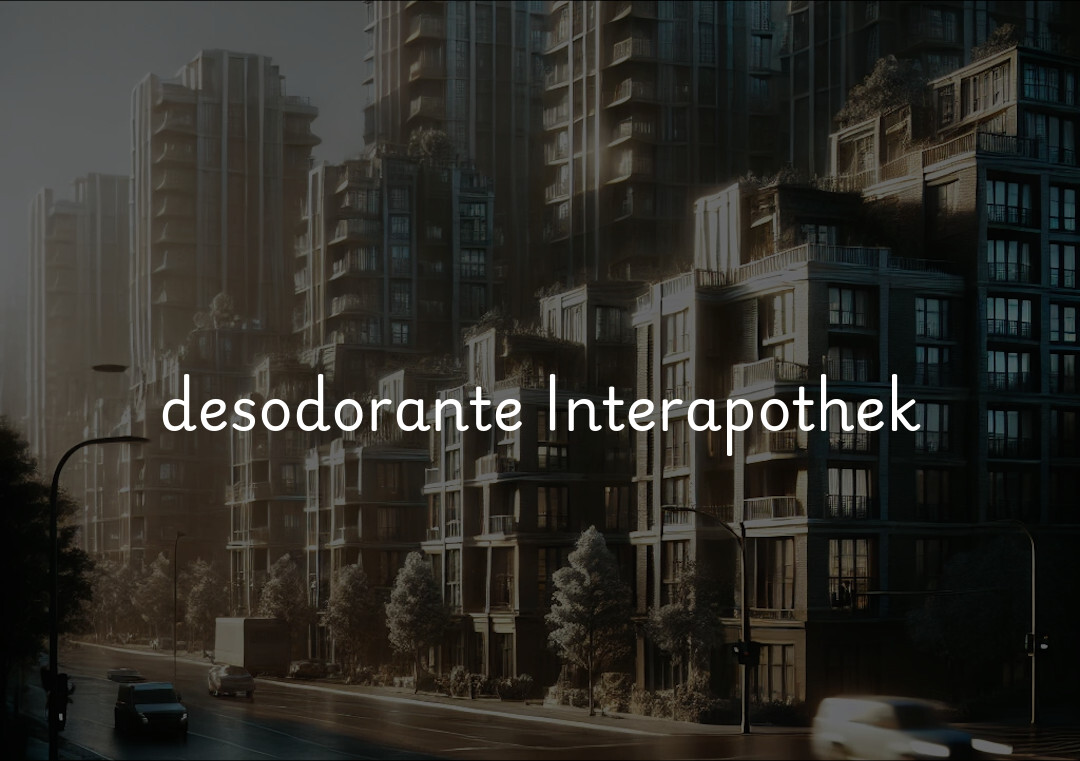 desodorante Interapothek