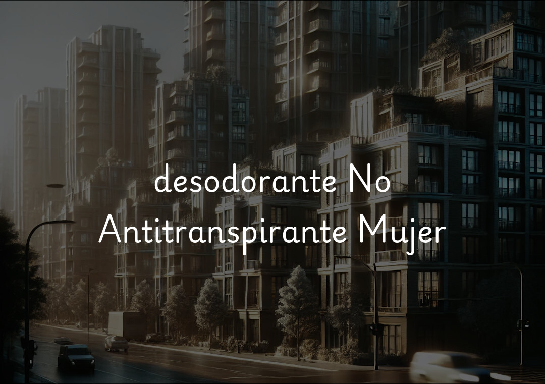 desodorante No Antitranspirante Mujer