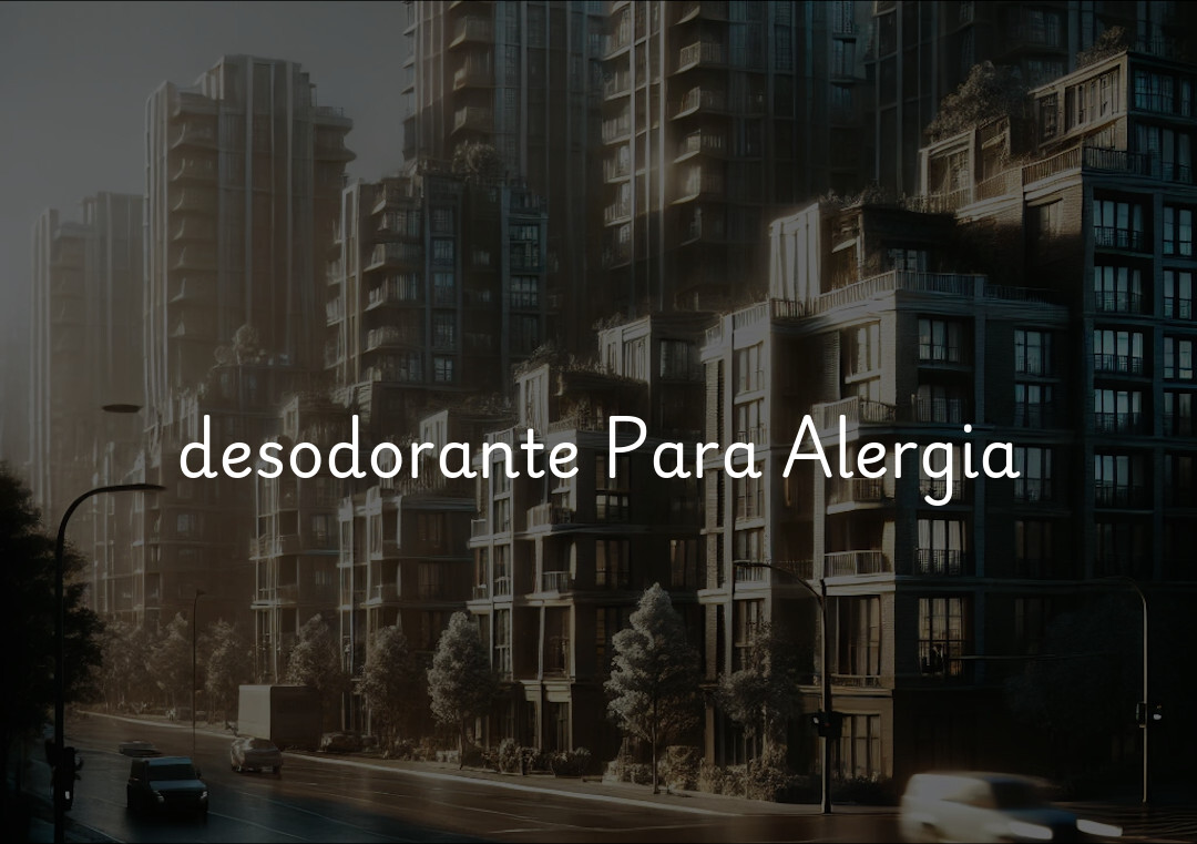 desodorante Para Alergia