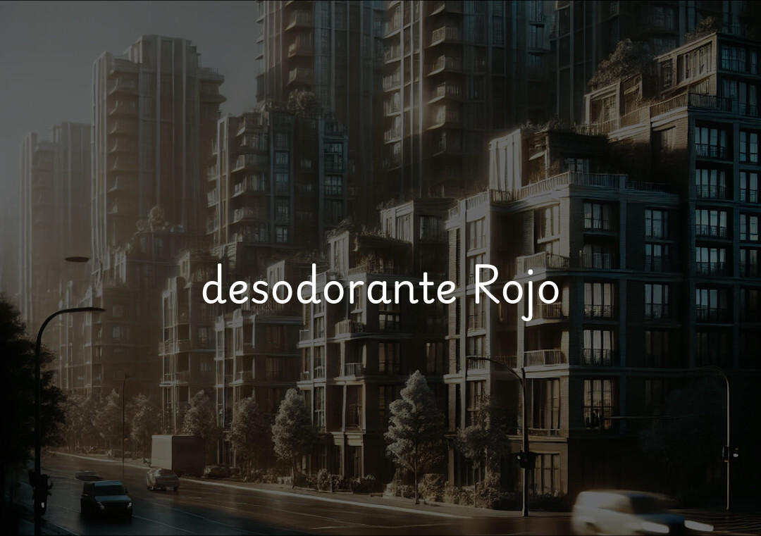 desodorante Rojo