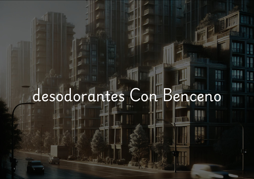 desodorantes Con Benceno