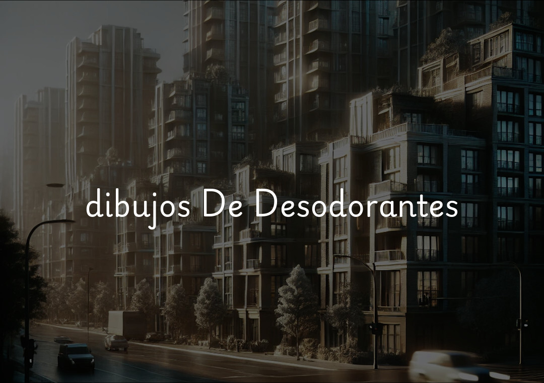 dibujos De Desodorantes