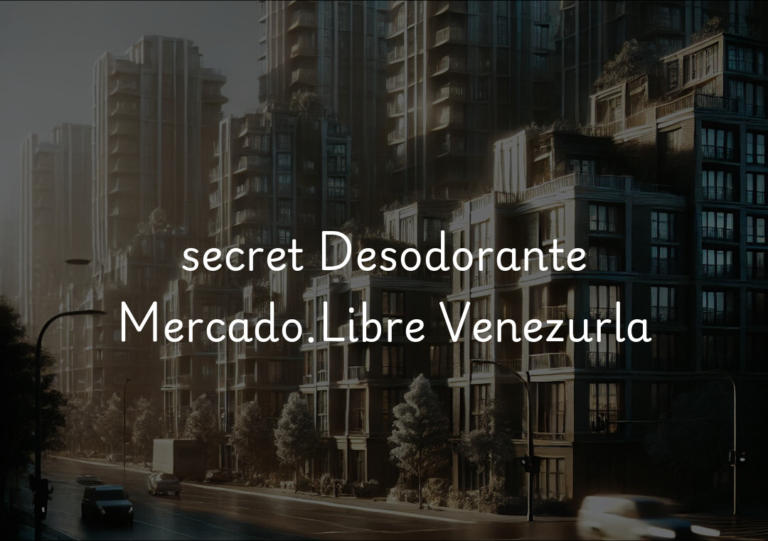 secret Desodorante Mercado.Libre Venezurla